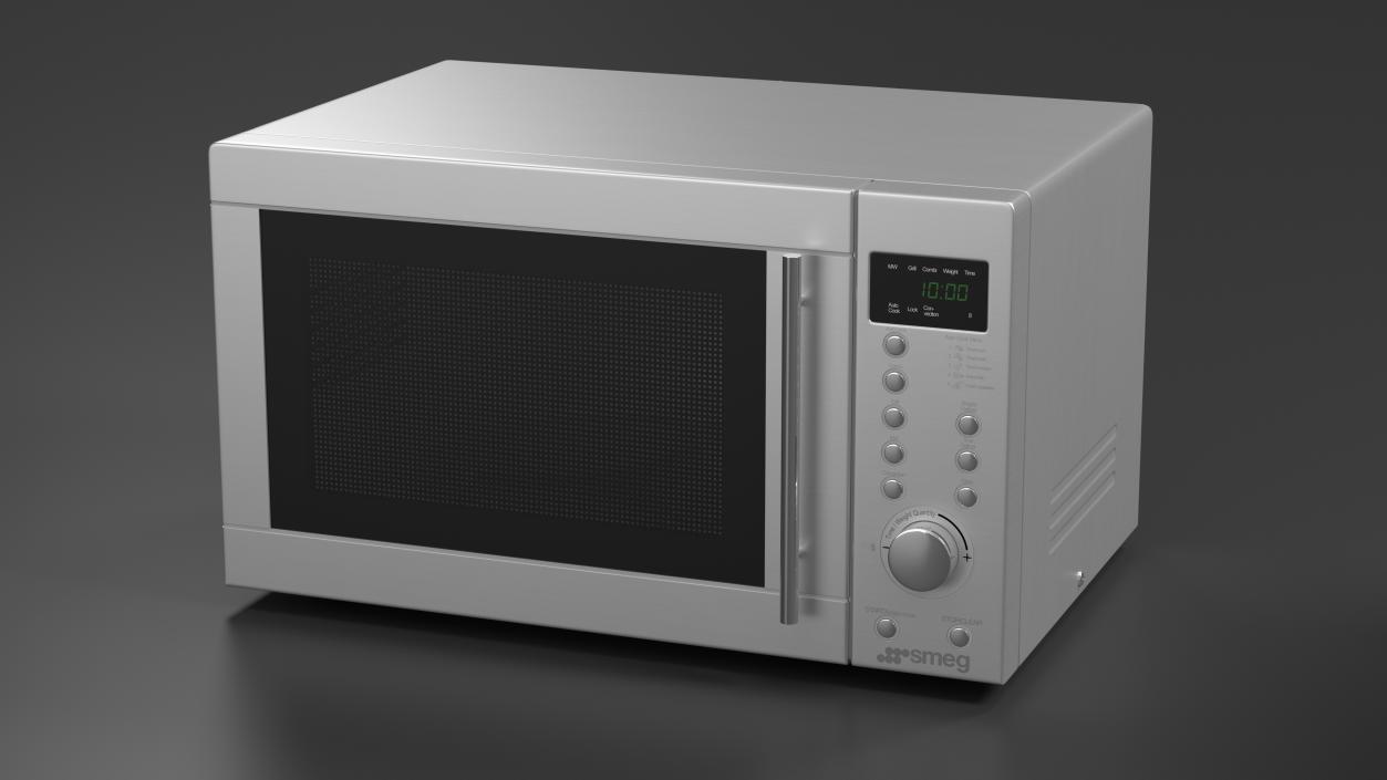 Smeg Microwave Oven 3D model