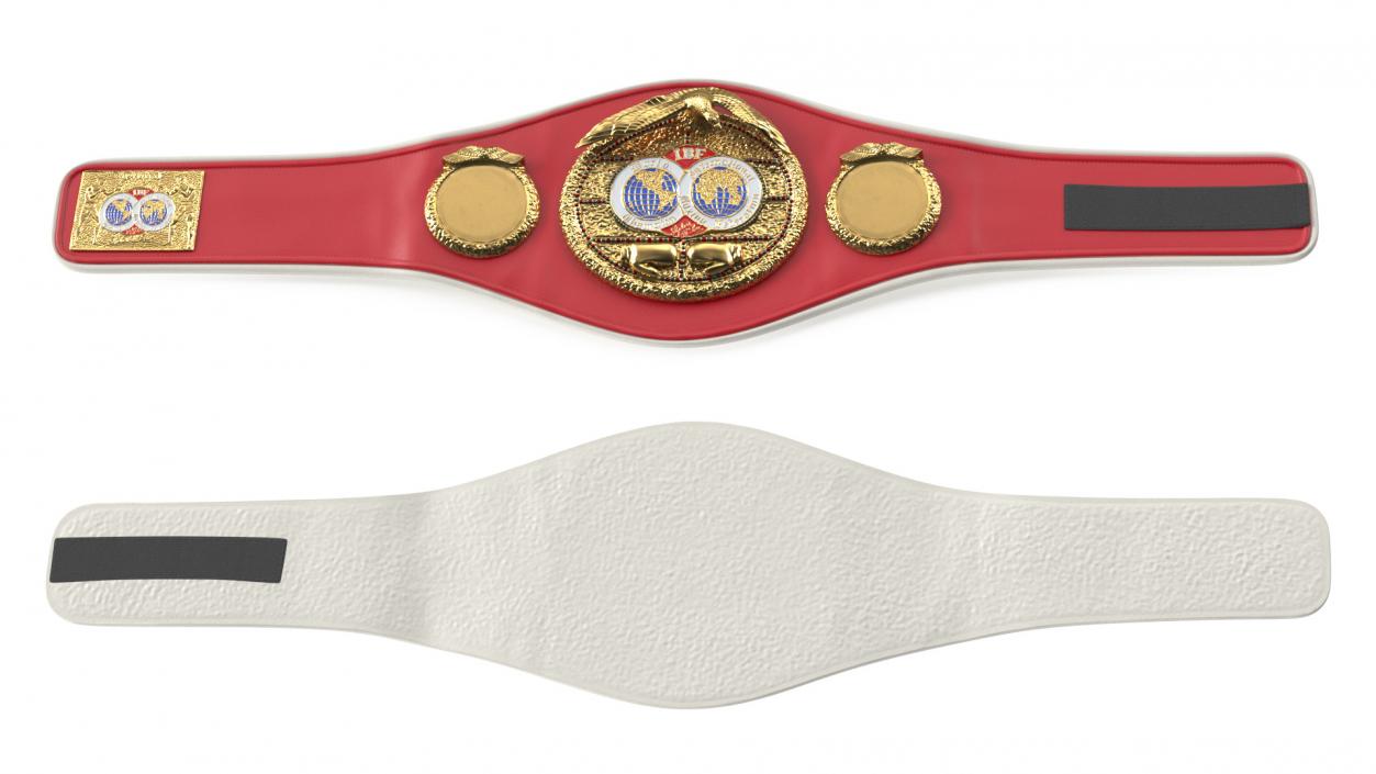 International Boxing Federation Belt whithout Fur 3D model