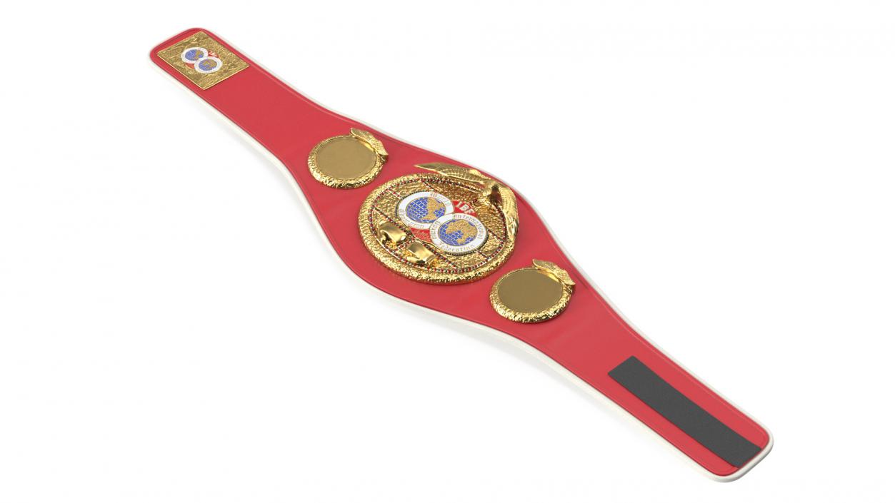 International Boxing Federation Belt whithout Fur 3D model