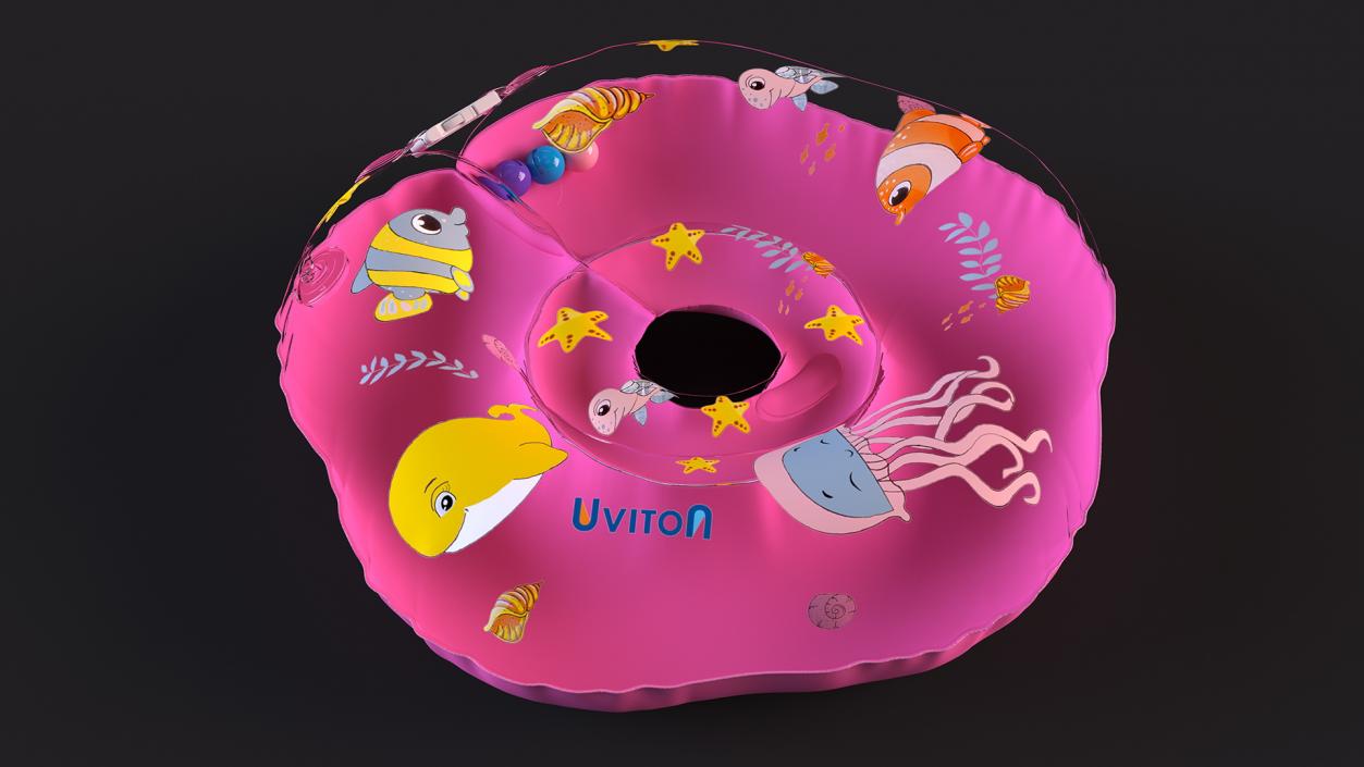 3D Baby Swimming Neck Ring model