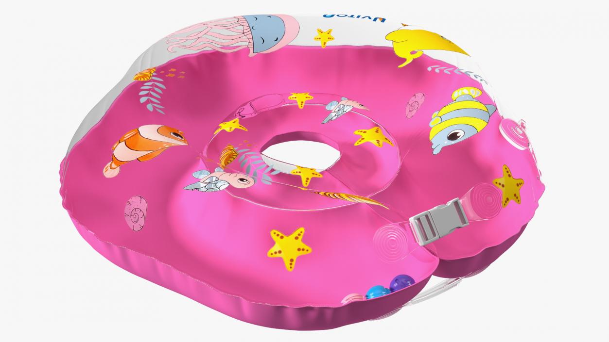 3D Baby Swimming Neck Ring model