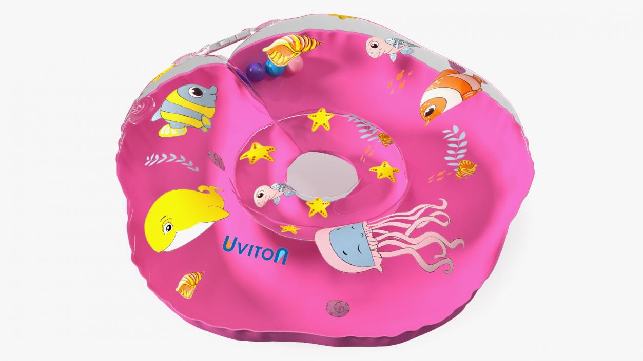 3D Baby Swimming Neck Ring model