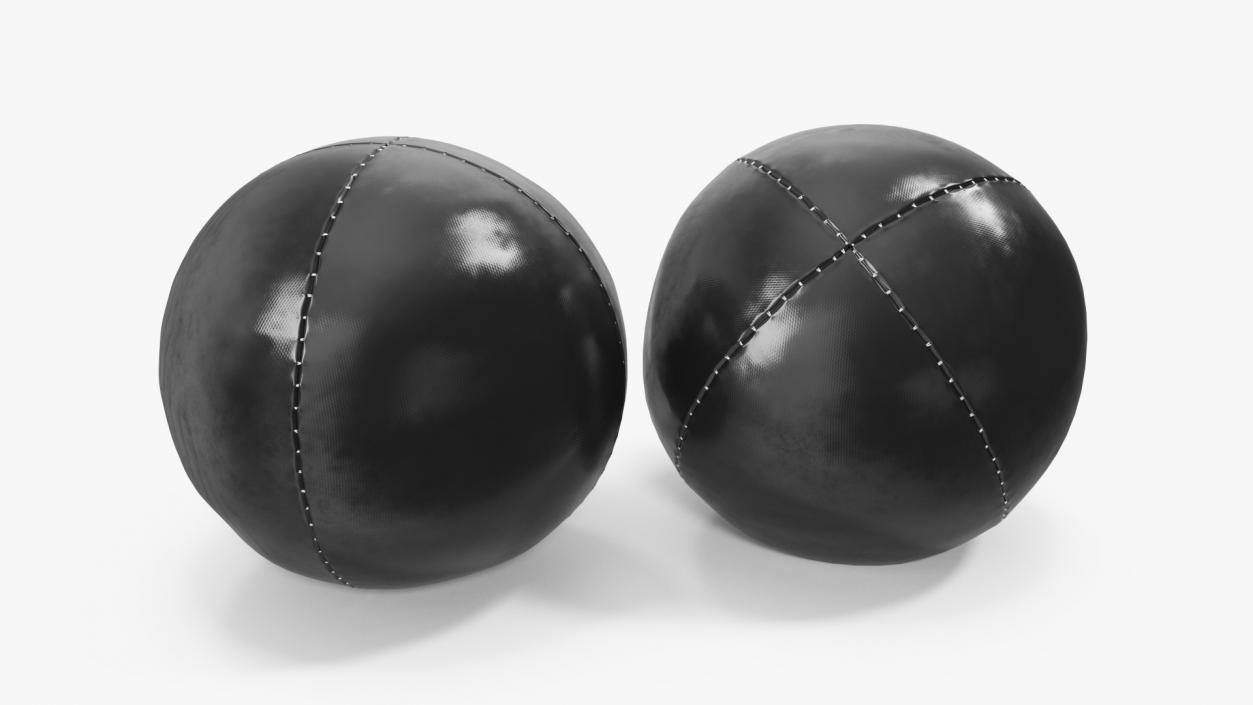 3D Single Juggling Ball Black