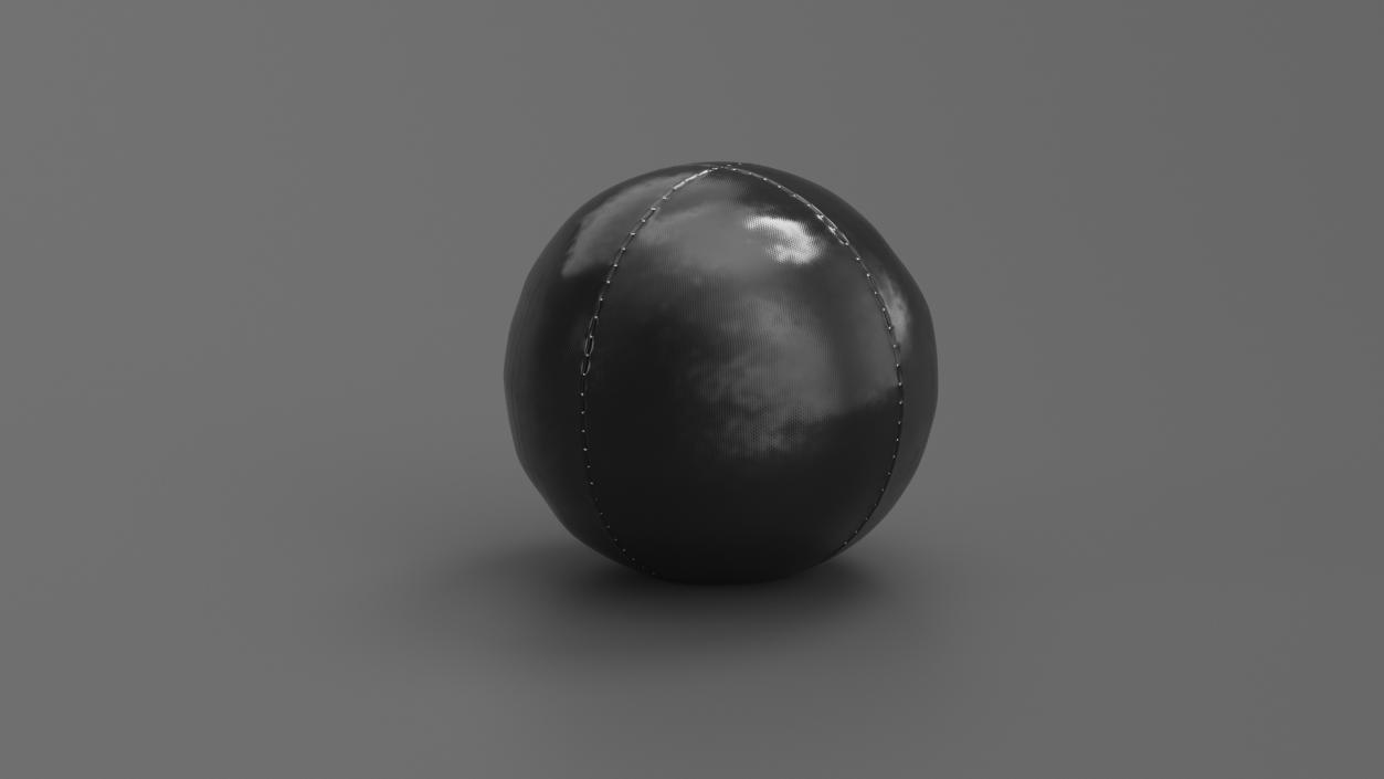 3D Single Juggling Ball Black