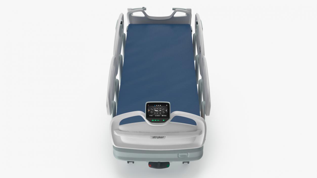 3D Smart Medical Bed Stryker Trendelenburg Position model