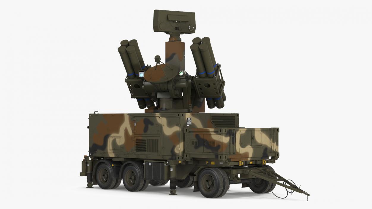 3D model Antiaircraft Missile Launcher on Alert 2