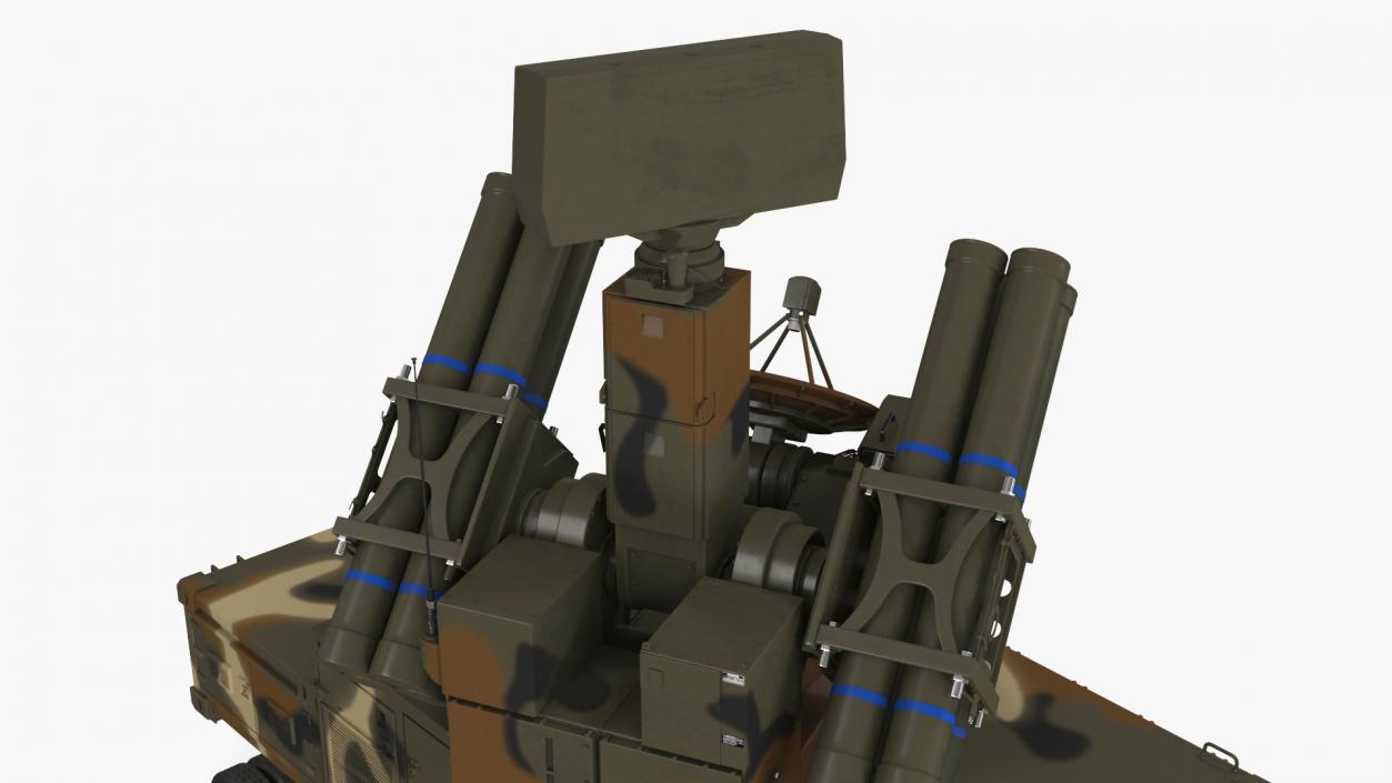 3D model Antiaircraft Missile Launcher on Alert 2