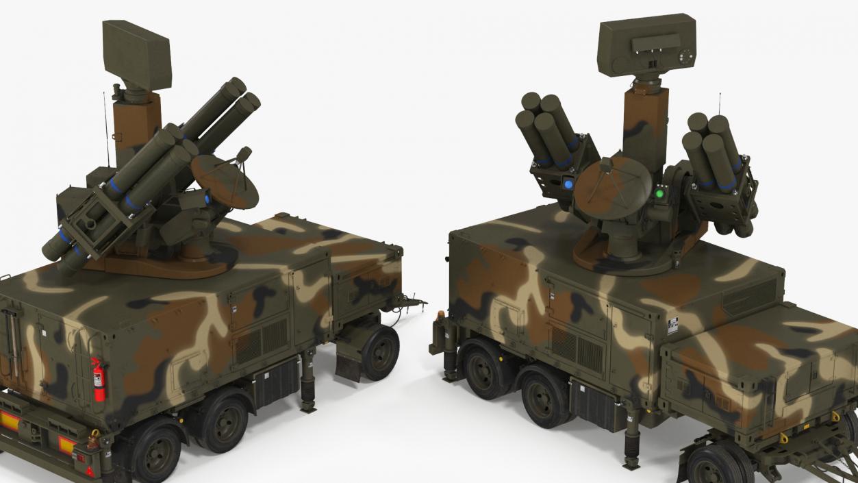 3D model Antiaircraft Missile Launcher on Alert 2