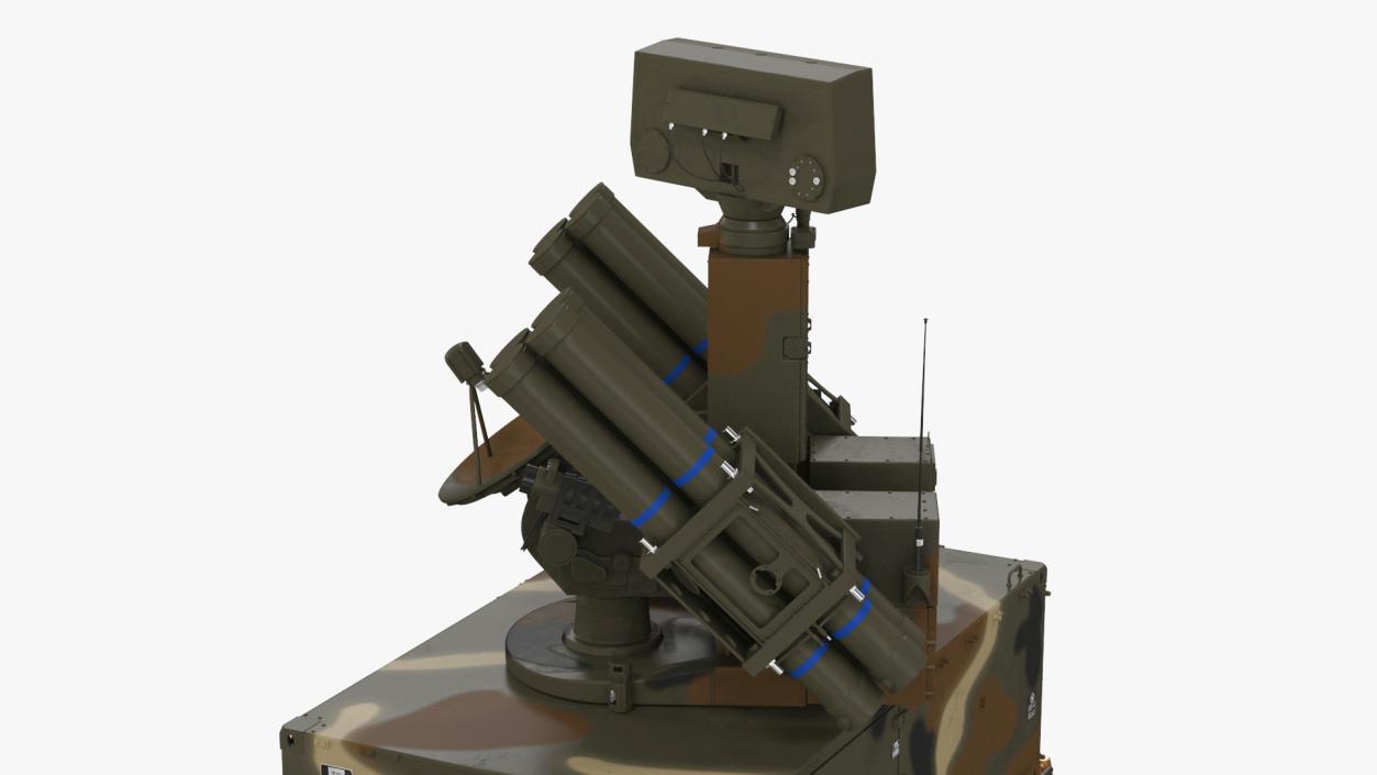 3D model Antiaircraft Missile Launcher on Alert 2