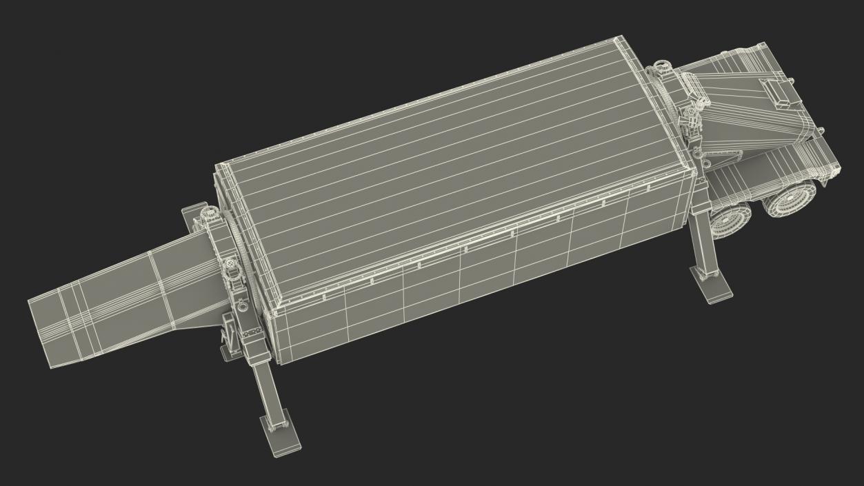 Deployed TPY 2 Radar Desert 3D