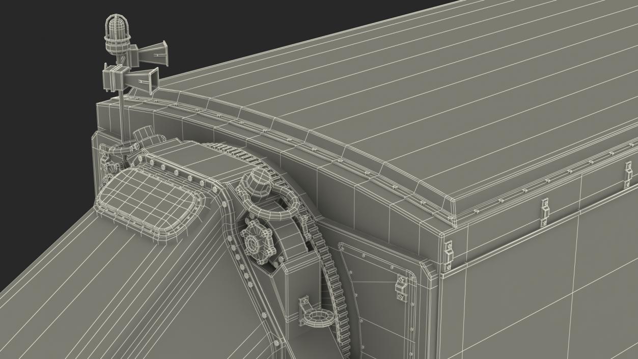 Deployed TPY 2 Radar Desert 3D