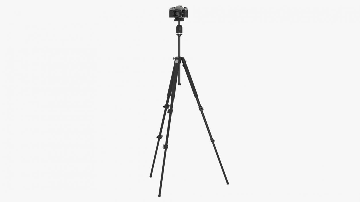 3D Professional Camera Tripod with DSLR