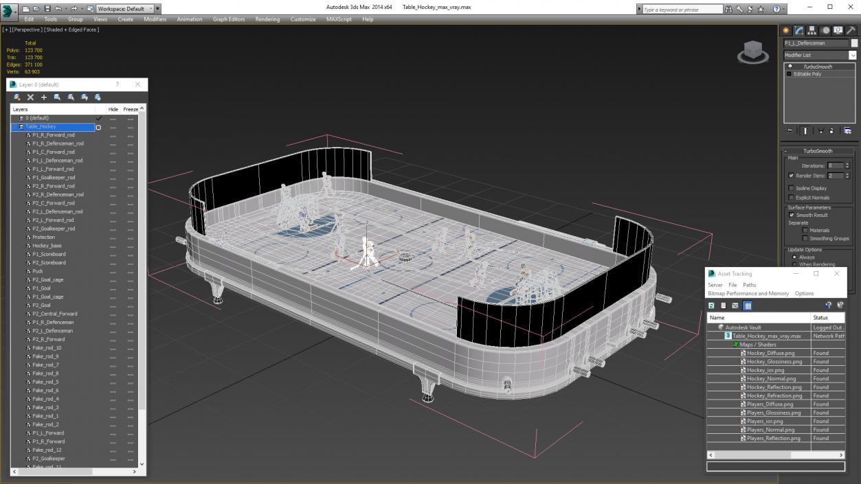 Table Hockey 3D