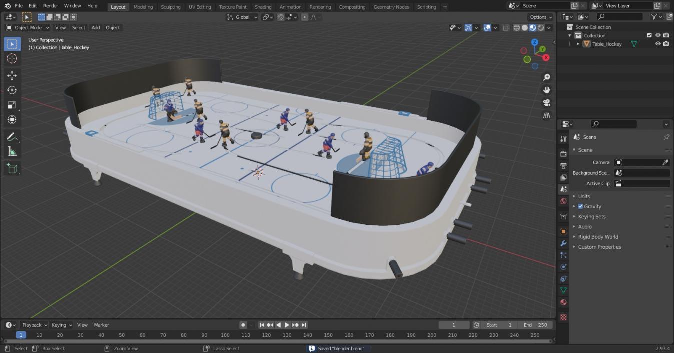 Table Hockey 3D