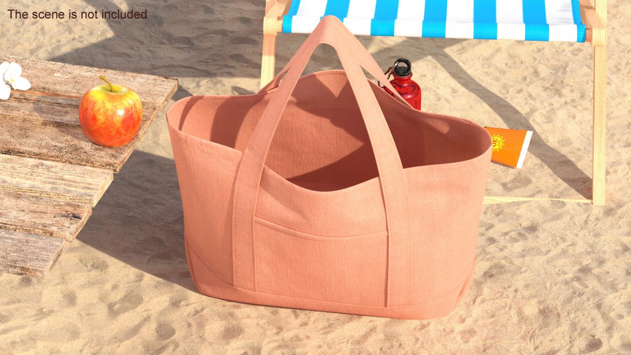 3D Premium Tote Red