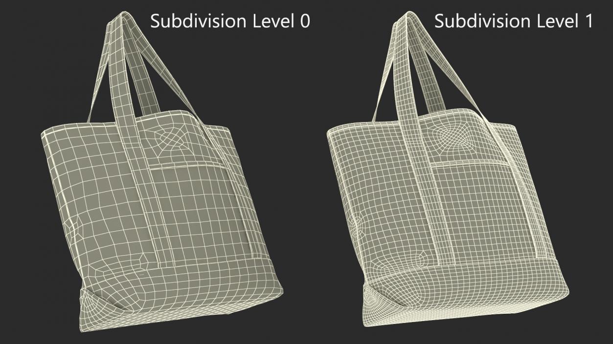 3D Premium Tote Red