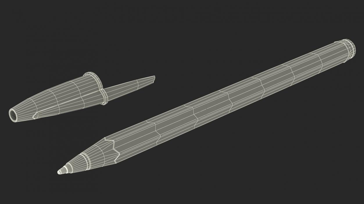 3D model Voting Table with Form and Pen