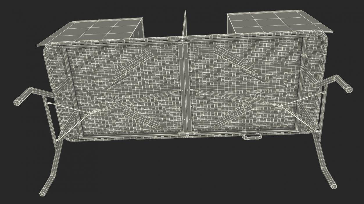 3D model Voting Table with Form and Pen