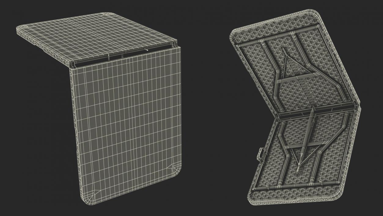 3D model Voting Table with Form and Pen