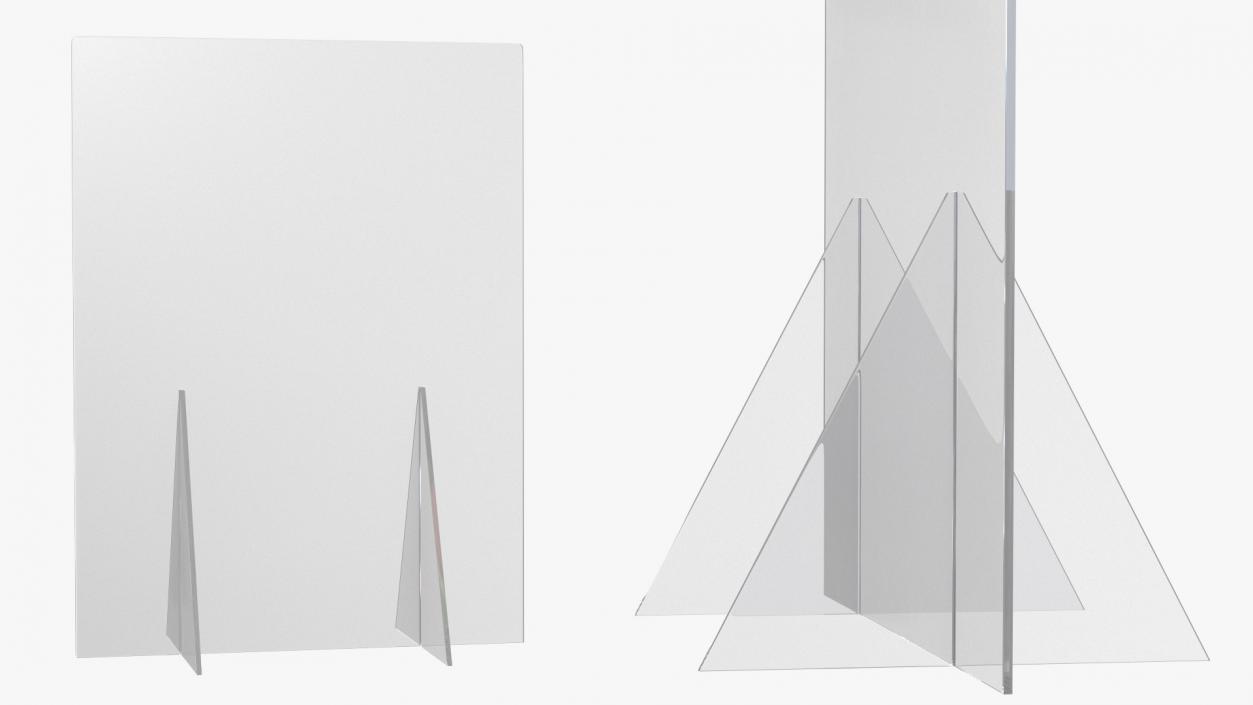 3D model Voting Table with Form and Pen