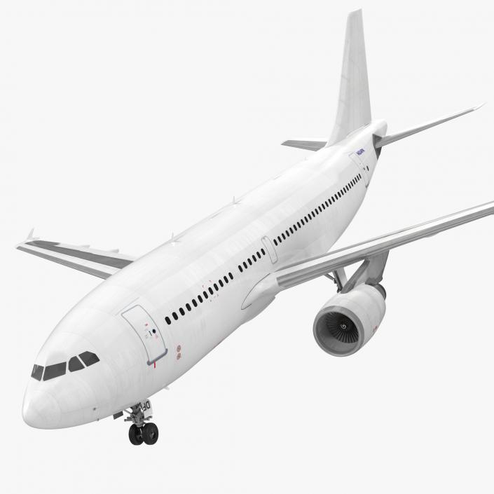 3D Airbus A310-300 Generic model