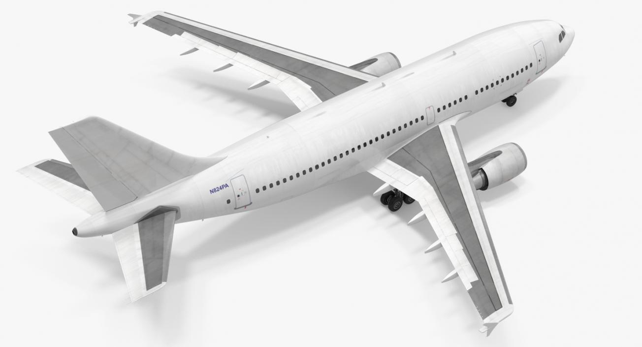 3D Airbus A310-300 Generic model