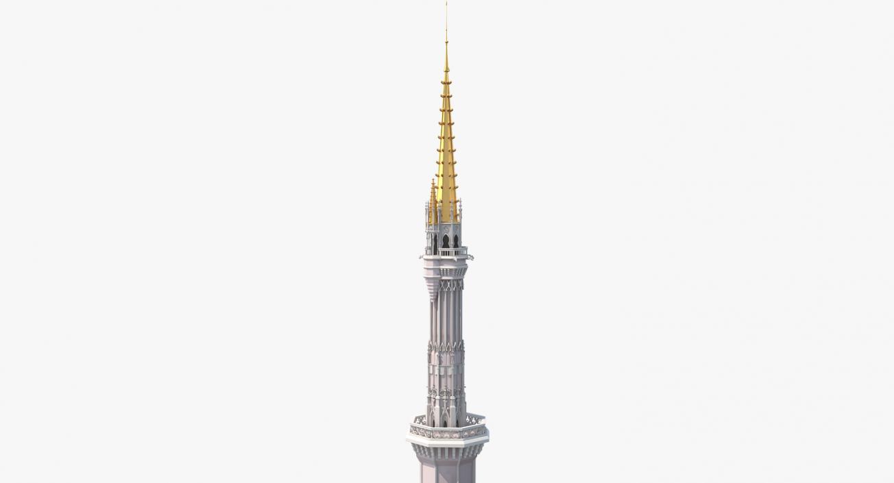 3D Magic Castle Spire model