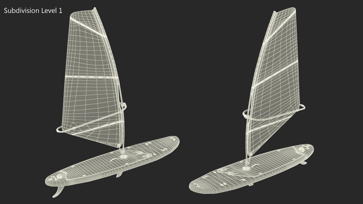 Wind SUP Gladiator with STX Sail 3D