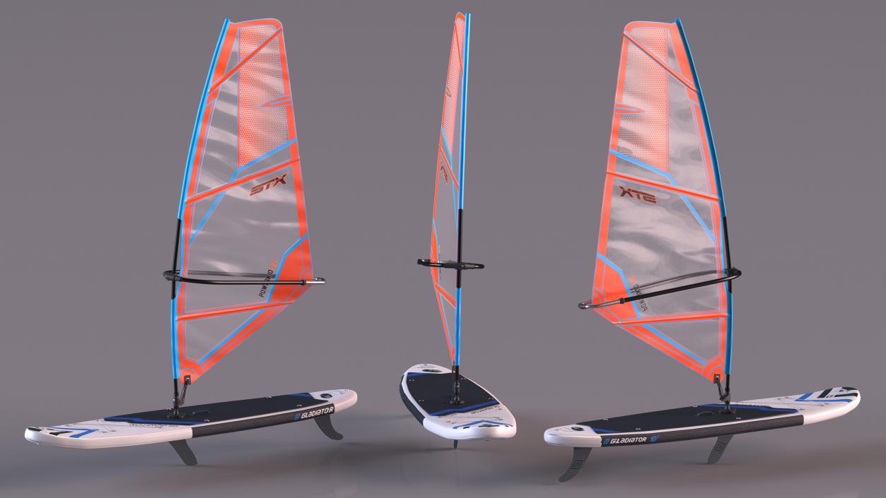 Wind SUP Gladiator with STX Sail 3D