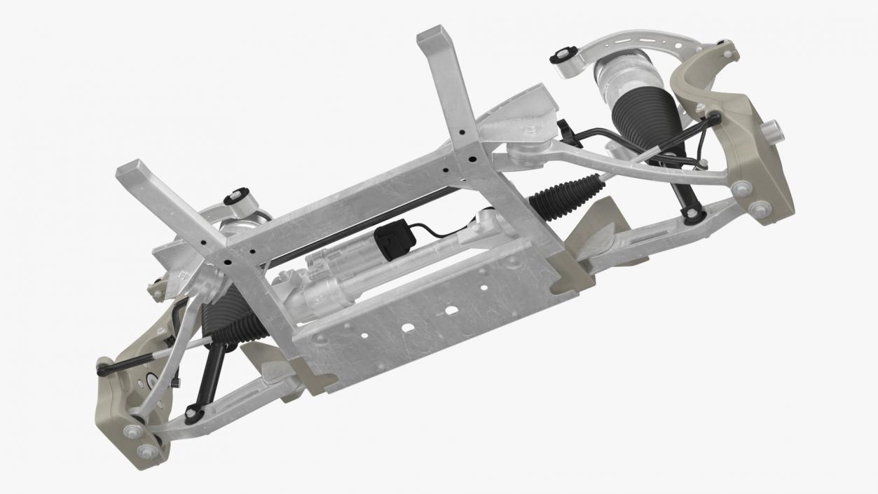 Sedan Front Suspension 3D