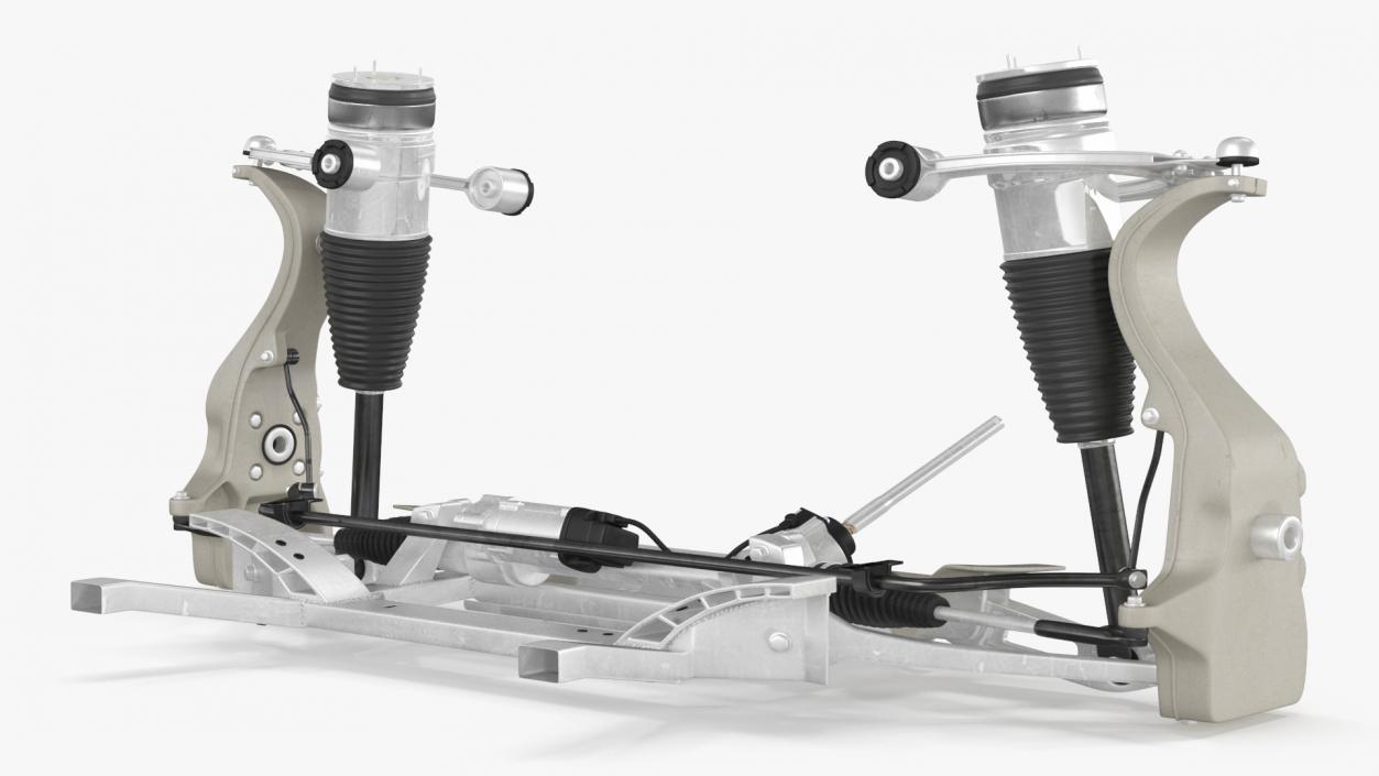 Sedan Front Suspension 3D