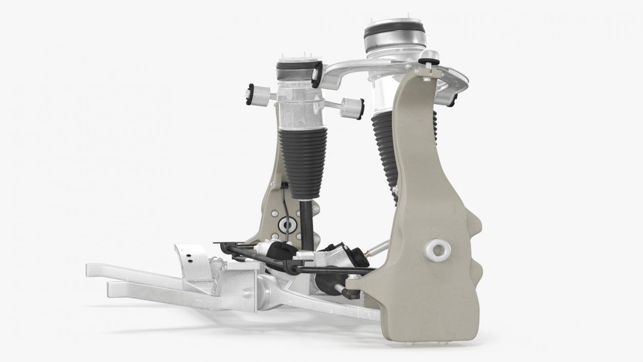 Sedan Front Suspension 3D