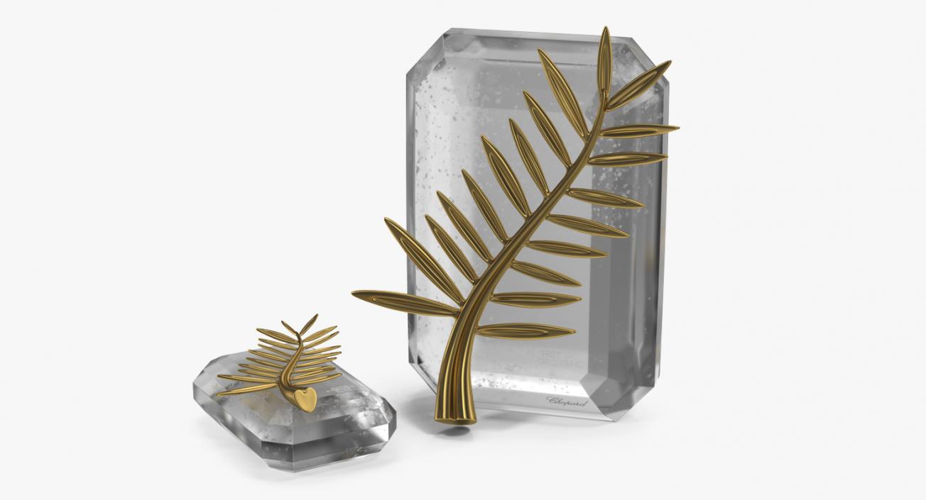 Palme dOr Prize Set 3D model