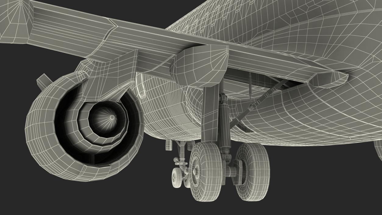 3D Embraer E-Jet E190-E2