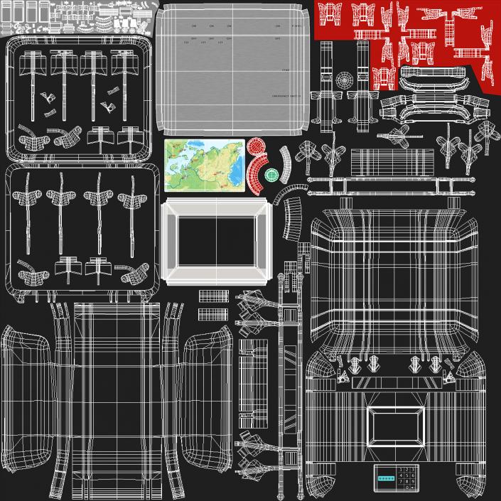 3D Open Nuclear Suitcase