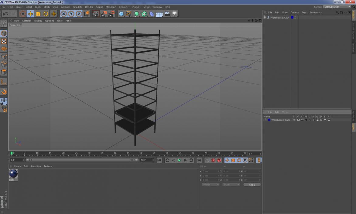 3D Warehouse Rack 2