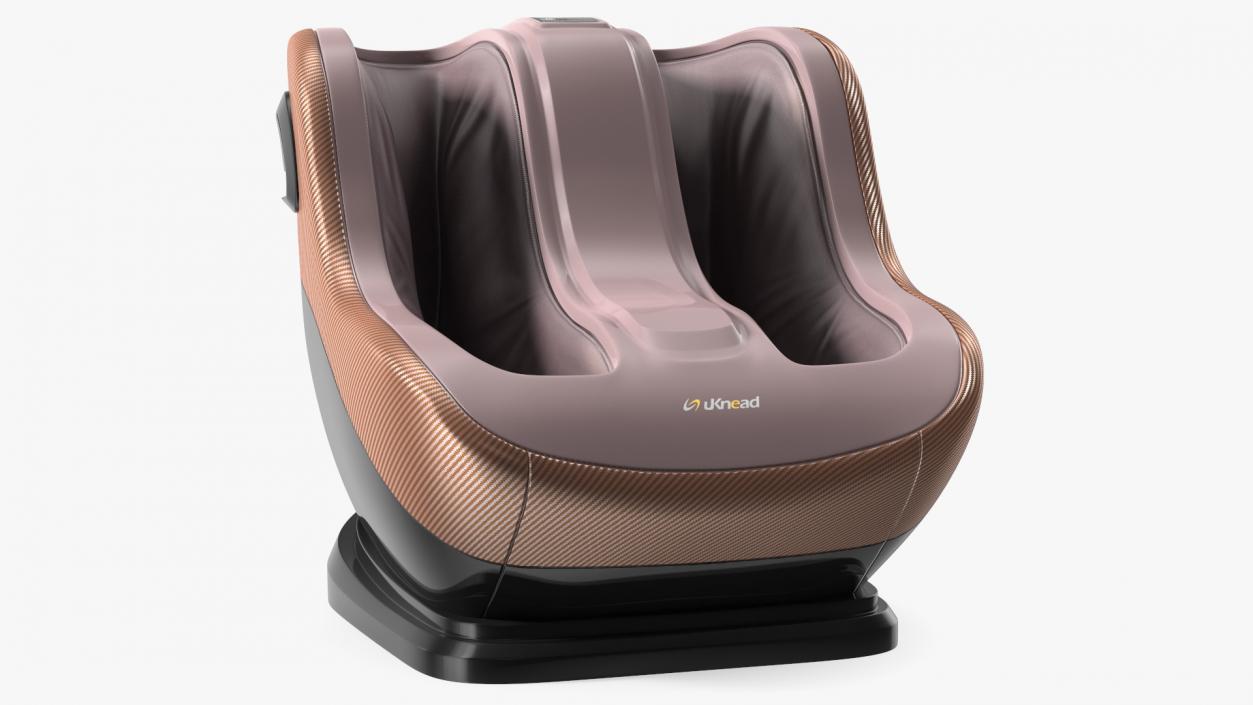 Shiatsu Foot Massager Brown 3D