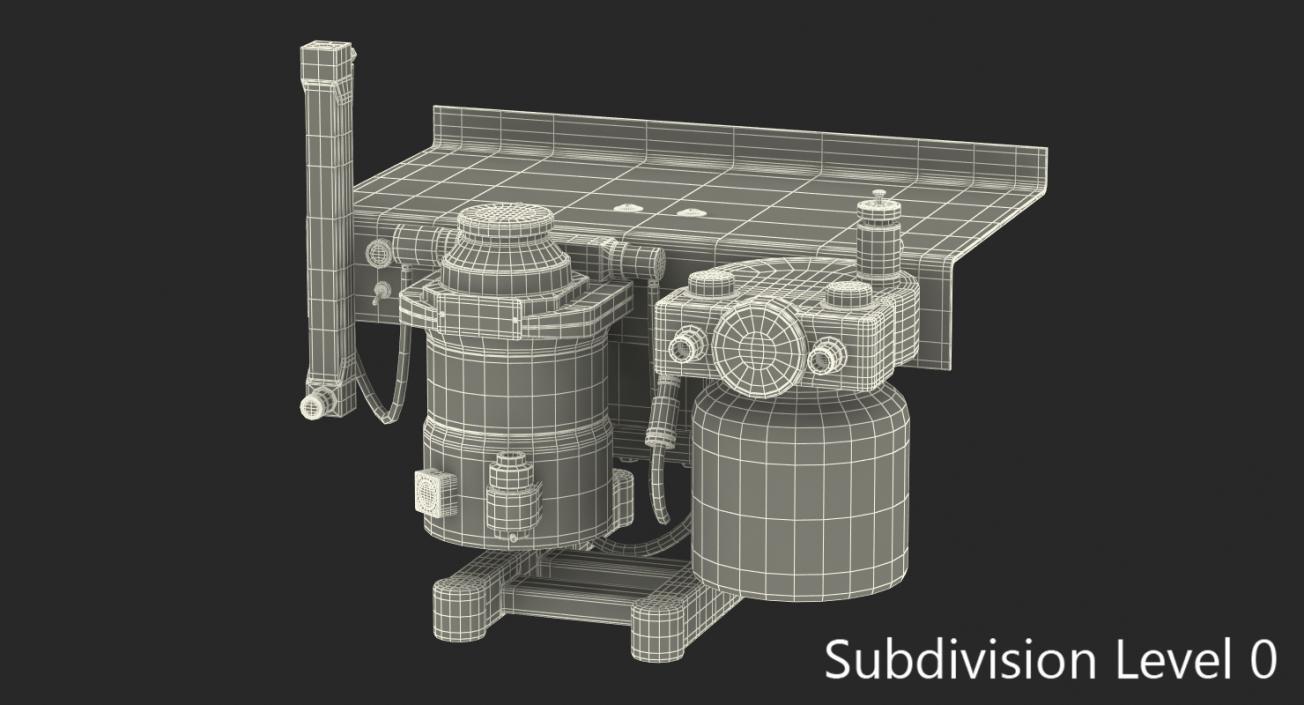 3D model Small Animal Anesthesia Workstation