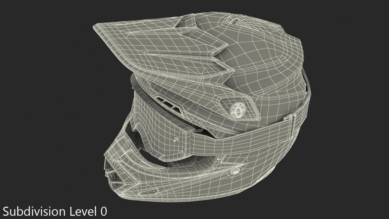 3D model Bell Off-Road Helmet