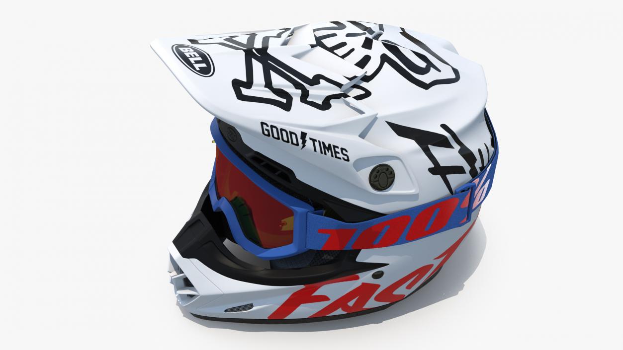 3D model Bell Off-Road Helmet