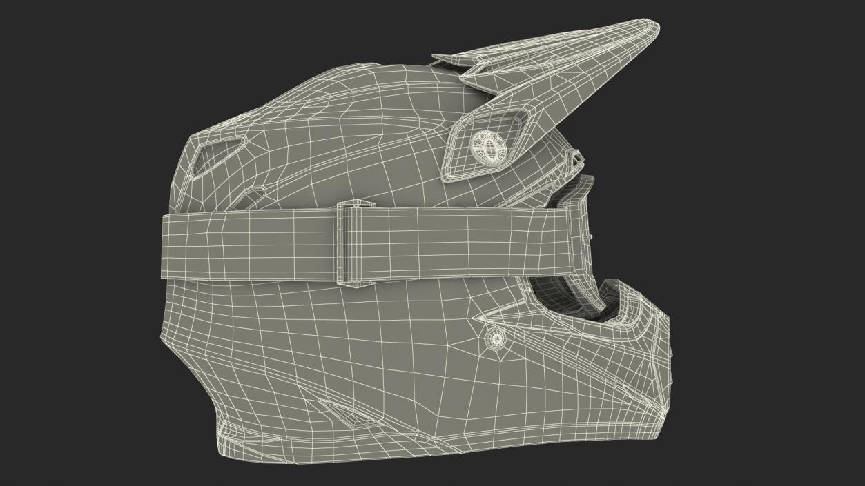 3D model Bell Off-Road Helmet