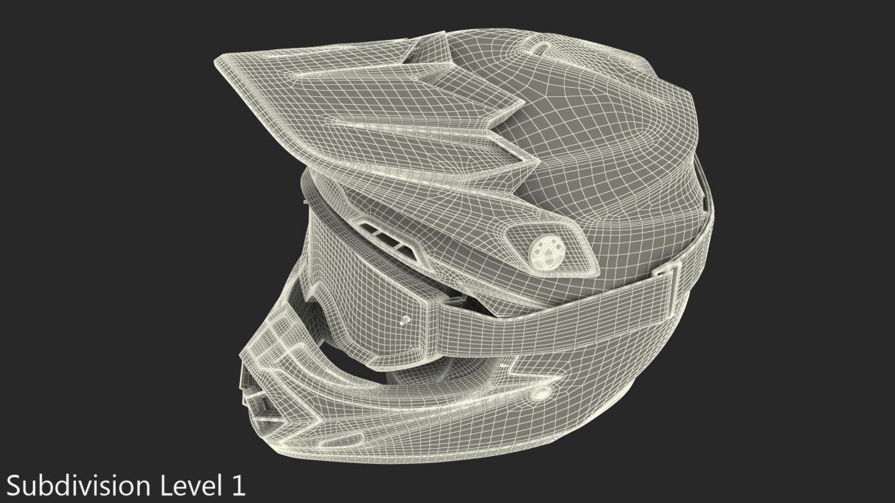 3D model Bell Off-Road Helmet