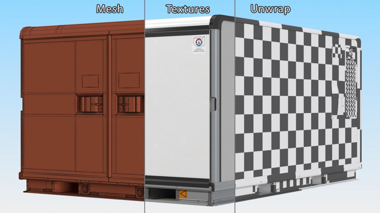 Air Cargo Container 3D model