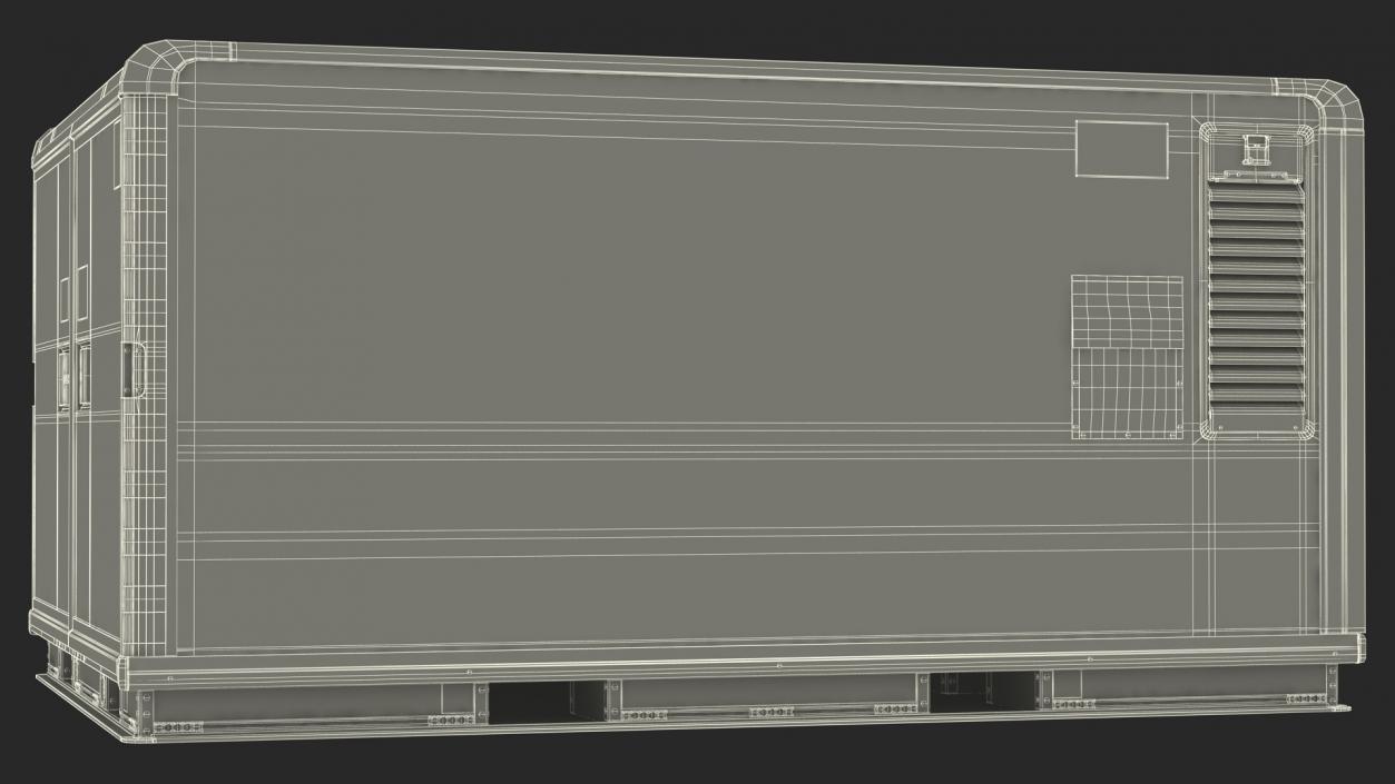 Air Cargo Container 3D model