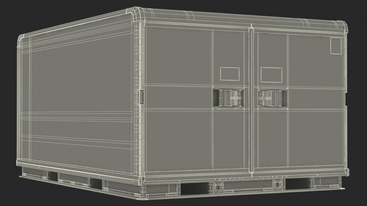 Air Cargo Container 3D model