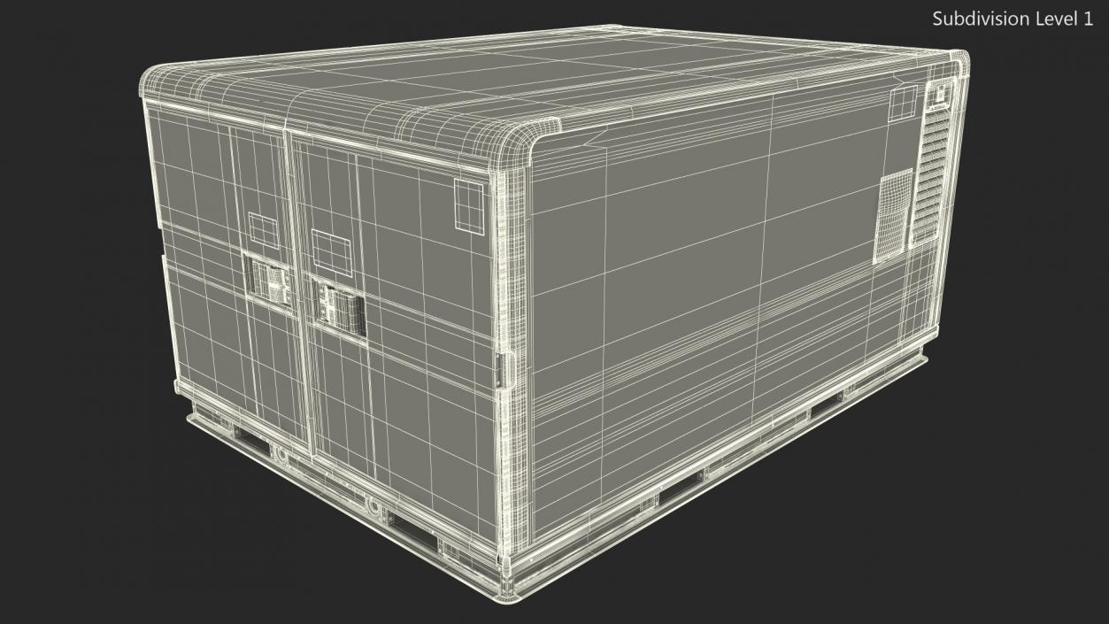 Air Cargo Container 3D model