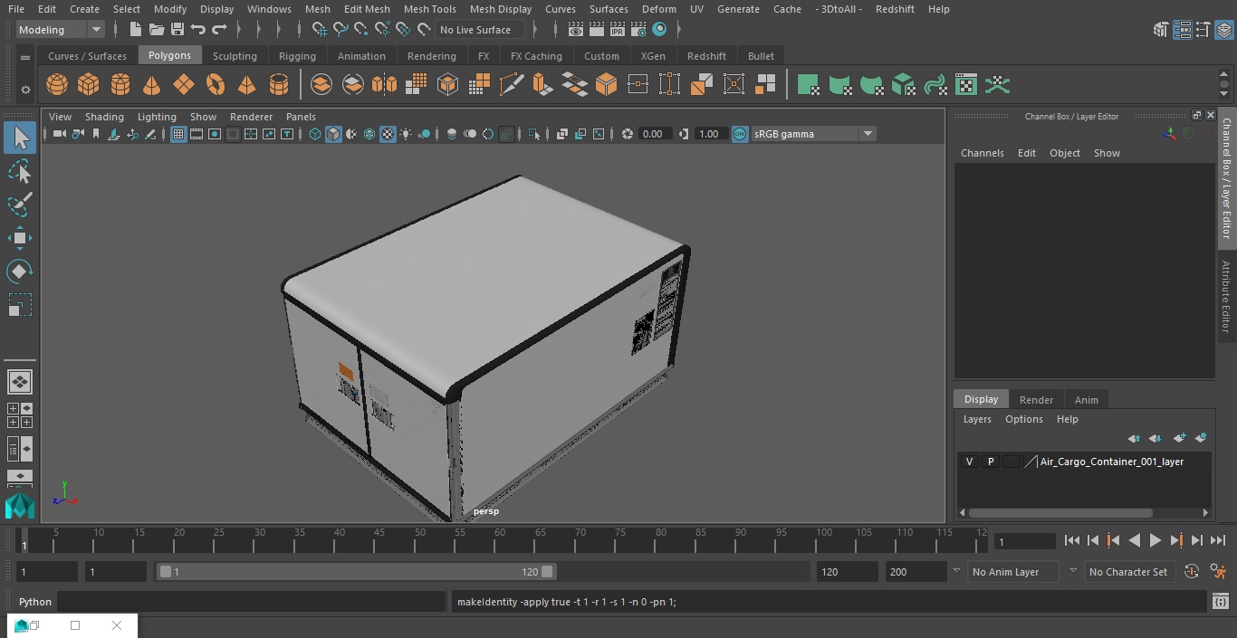 Air Cargo Container 3D model