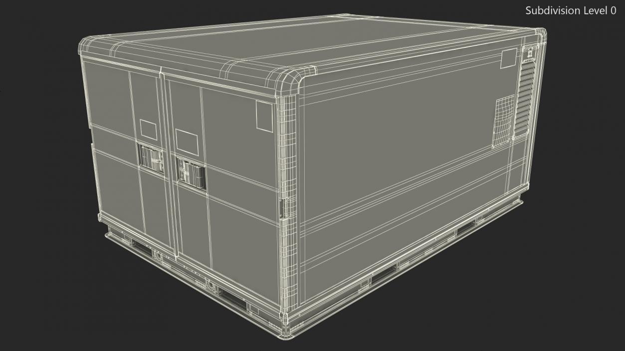 Air Cargo Container 3D model