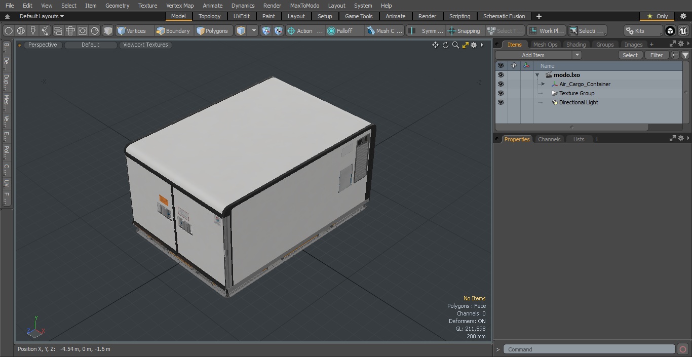 Air Cargo Container 3D model