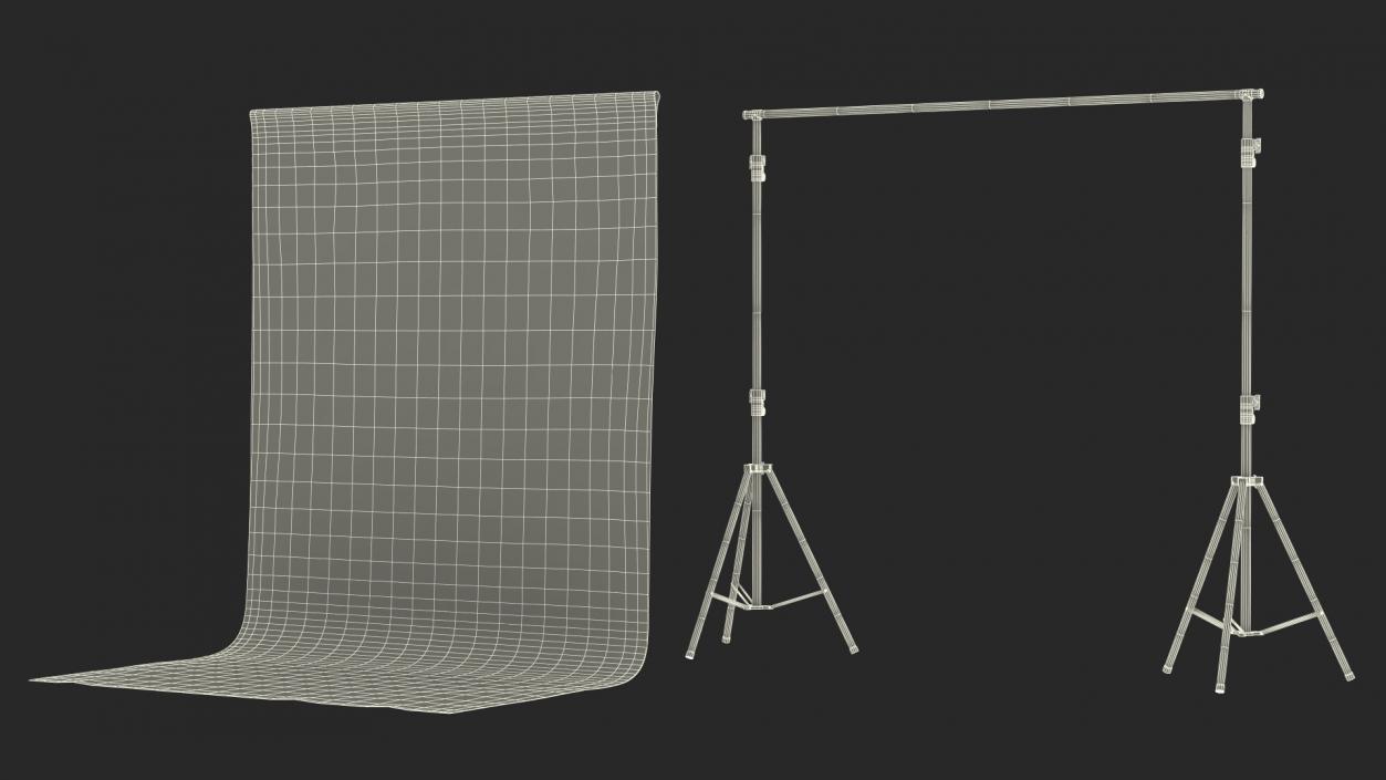 3D Adjustable Photography Background Support System Stand 2